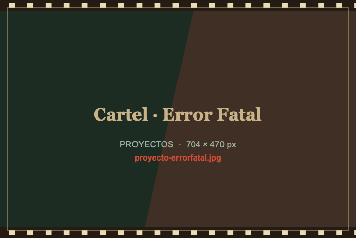 Error Fatal